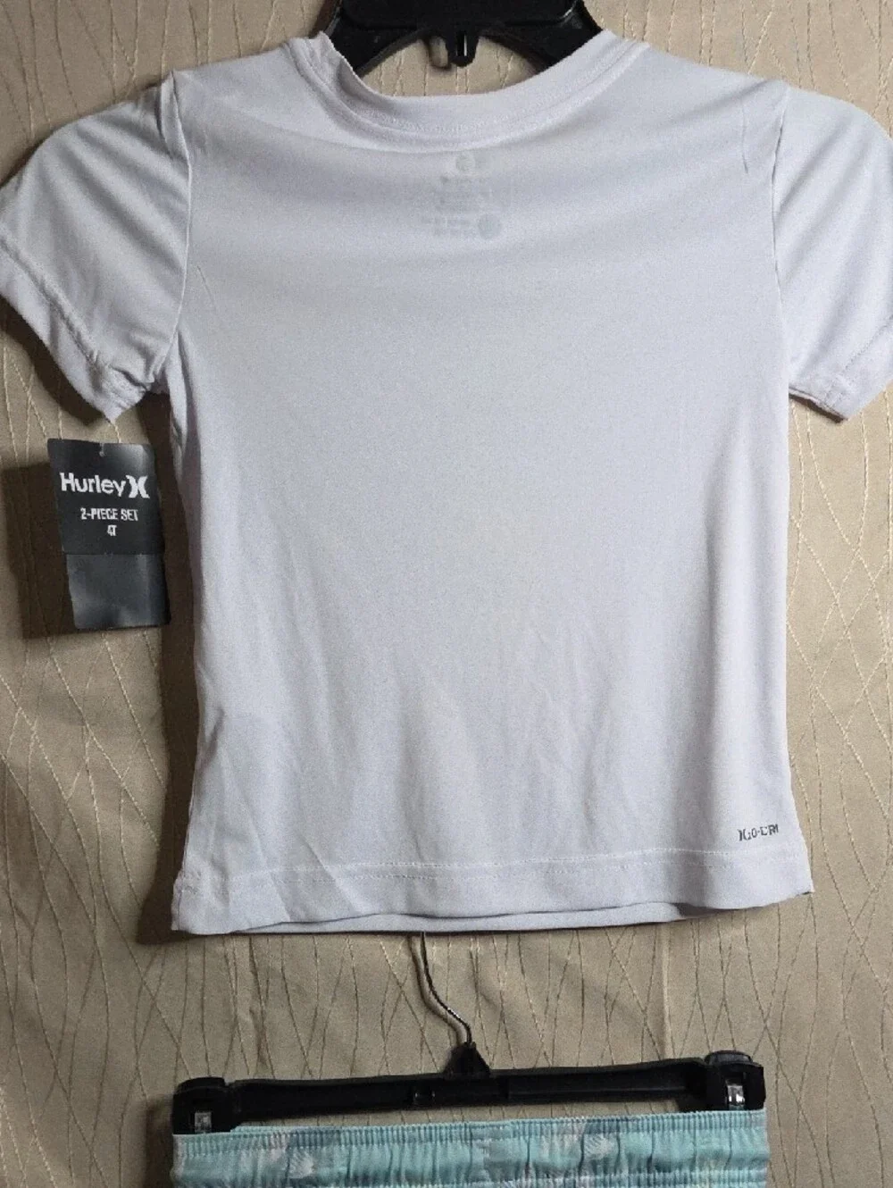 Hurley Kids Graphic Tee & Blue Swim Shorts‎ Set